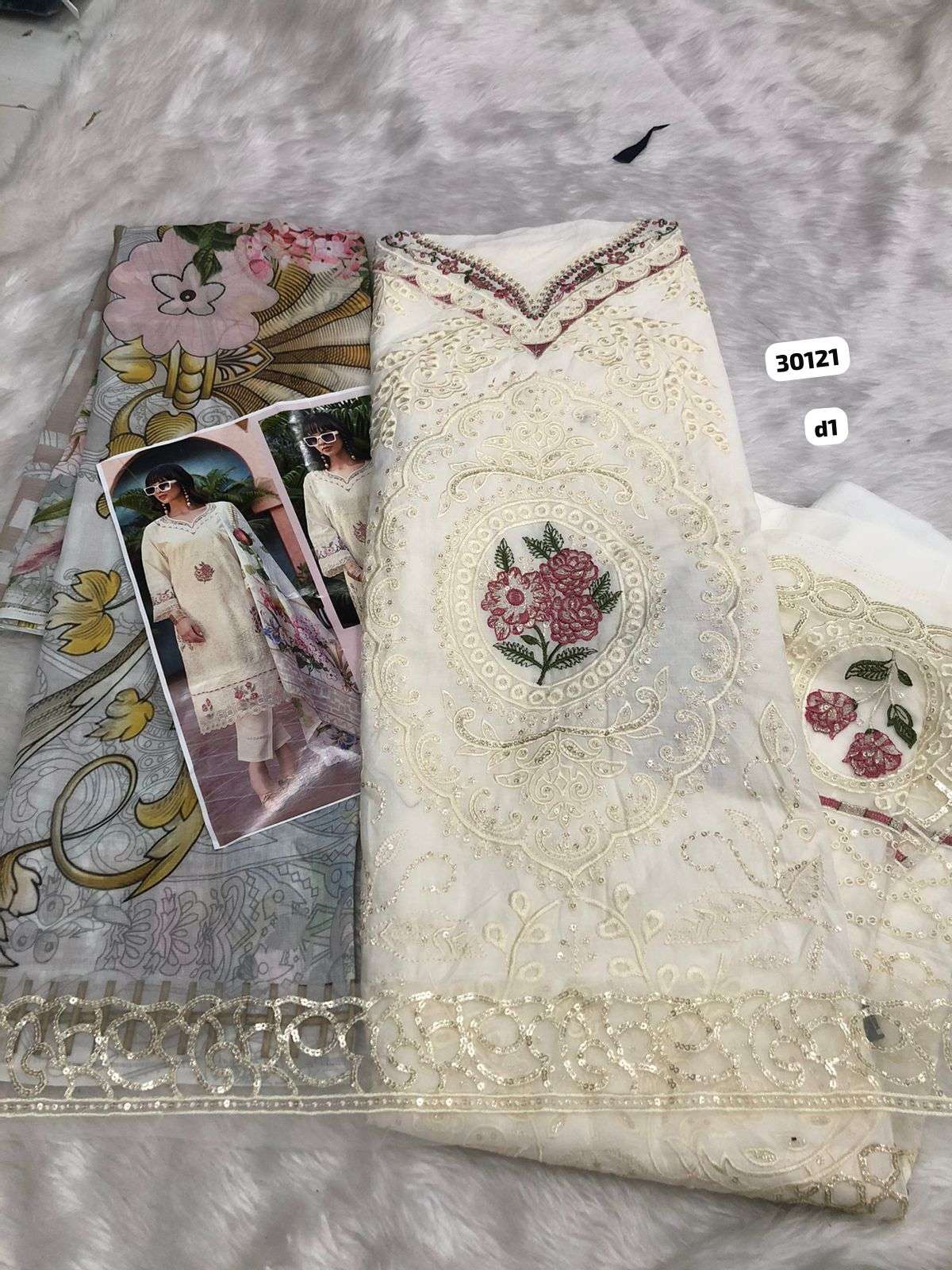 Falah Premium Cotton Collection Code 30121 by Falah Designer Suits